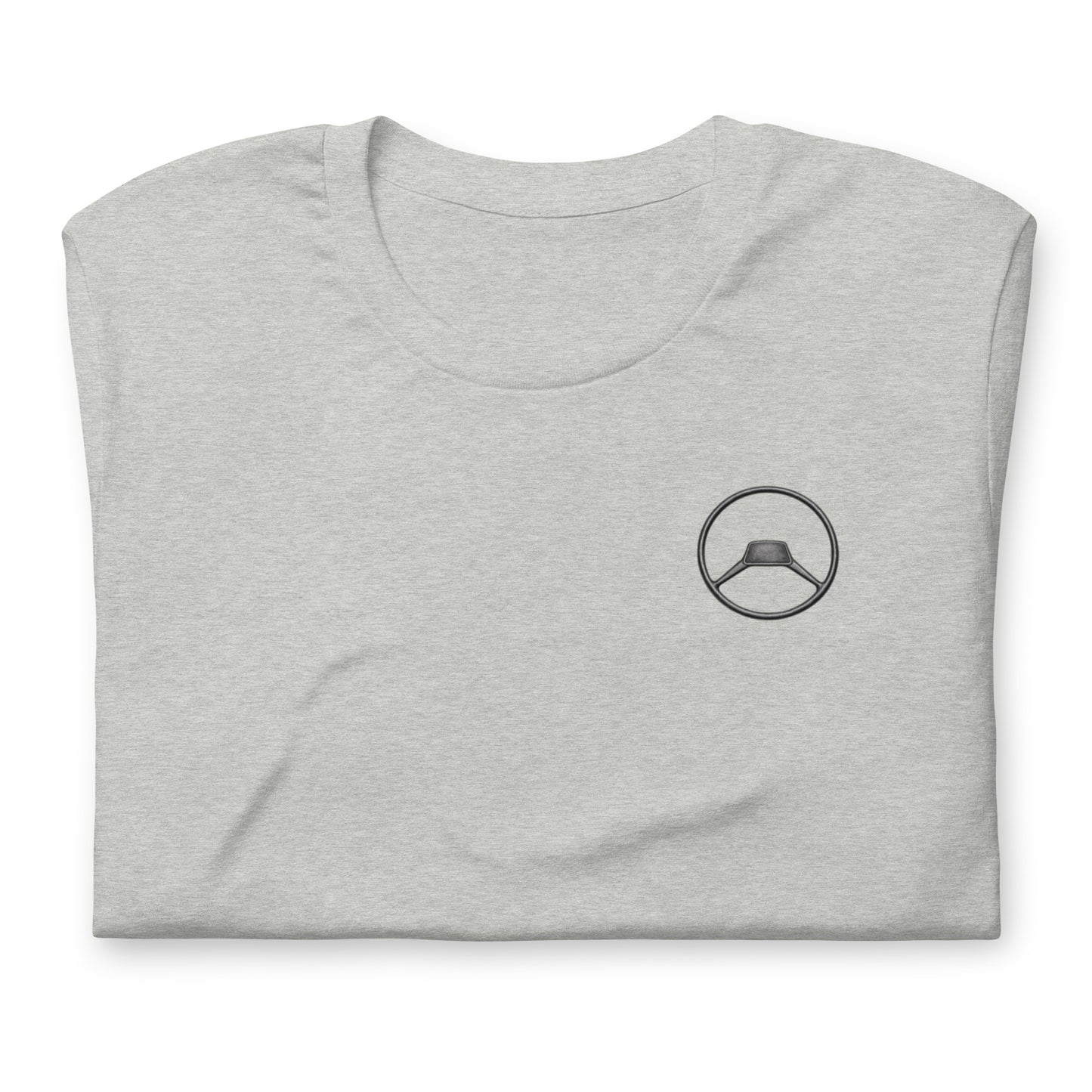 Unisex T-shirt met Citroën A-type Stuurwiel – Minimalistisch & Iconisch Design