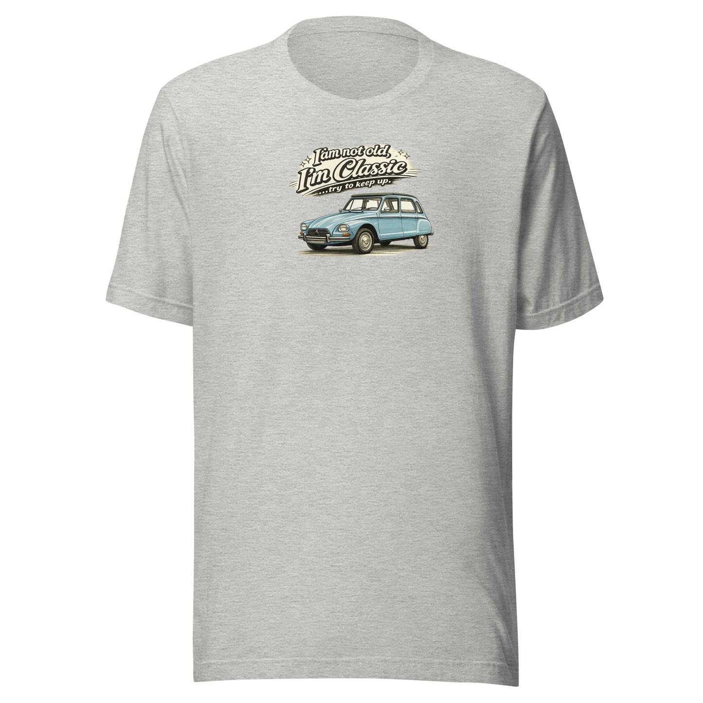 Citroën Dyane Classic T-shirt – Vintage Car Illustration | Classic Collection