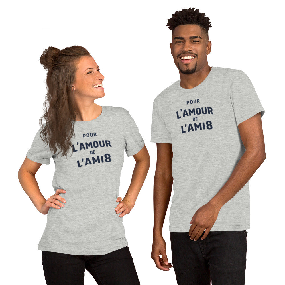 For the Love of the AMI8 T-shirt - Typographic Citroën AMI8 Design | L'amour Collection