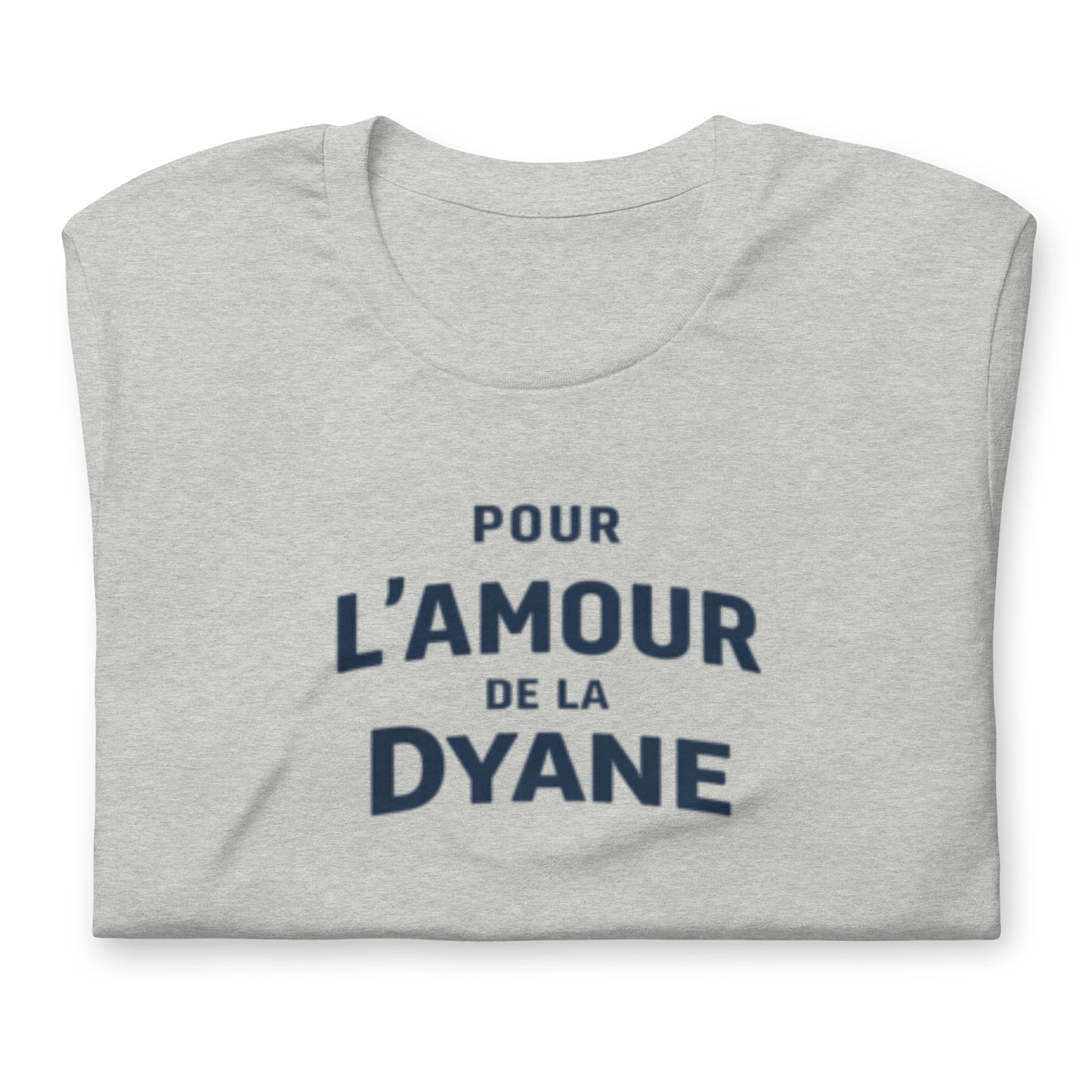 For the Love of the Dyane T-shirt – Typographic Citroën Dyane Design | L'amour Collection
