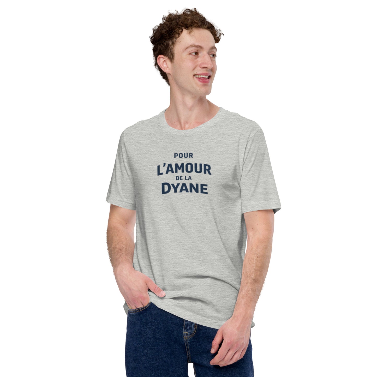 For the Love of the Dyane T-shirt – Typographic Citroën Dyane Design | L'amour Collection