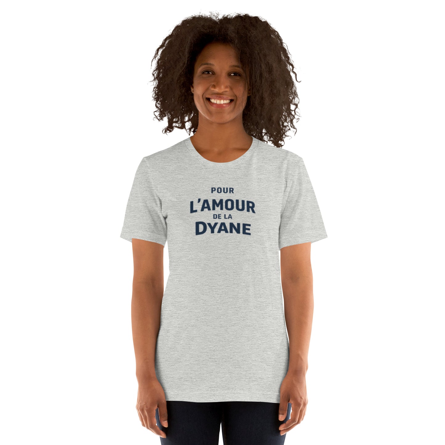 For the Love of the Dyane T-shirt – Typographic Citroën Dyane Design | L'amour Collection