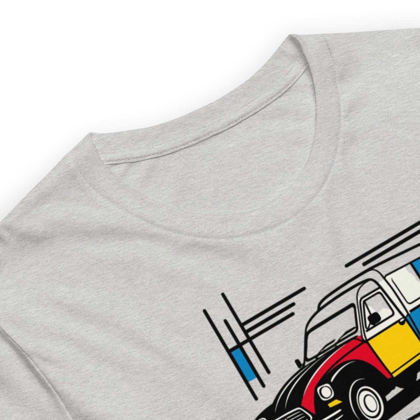 T-shirt "Mondrian Collection – Citroën Acadiane in Colour Art"
