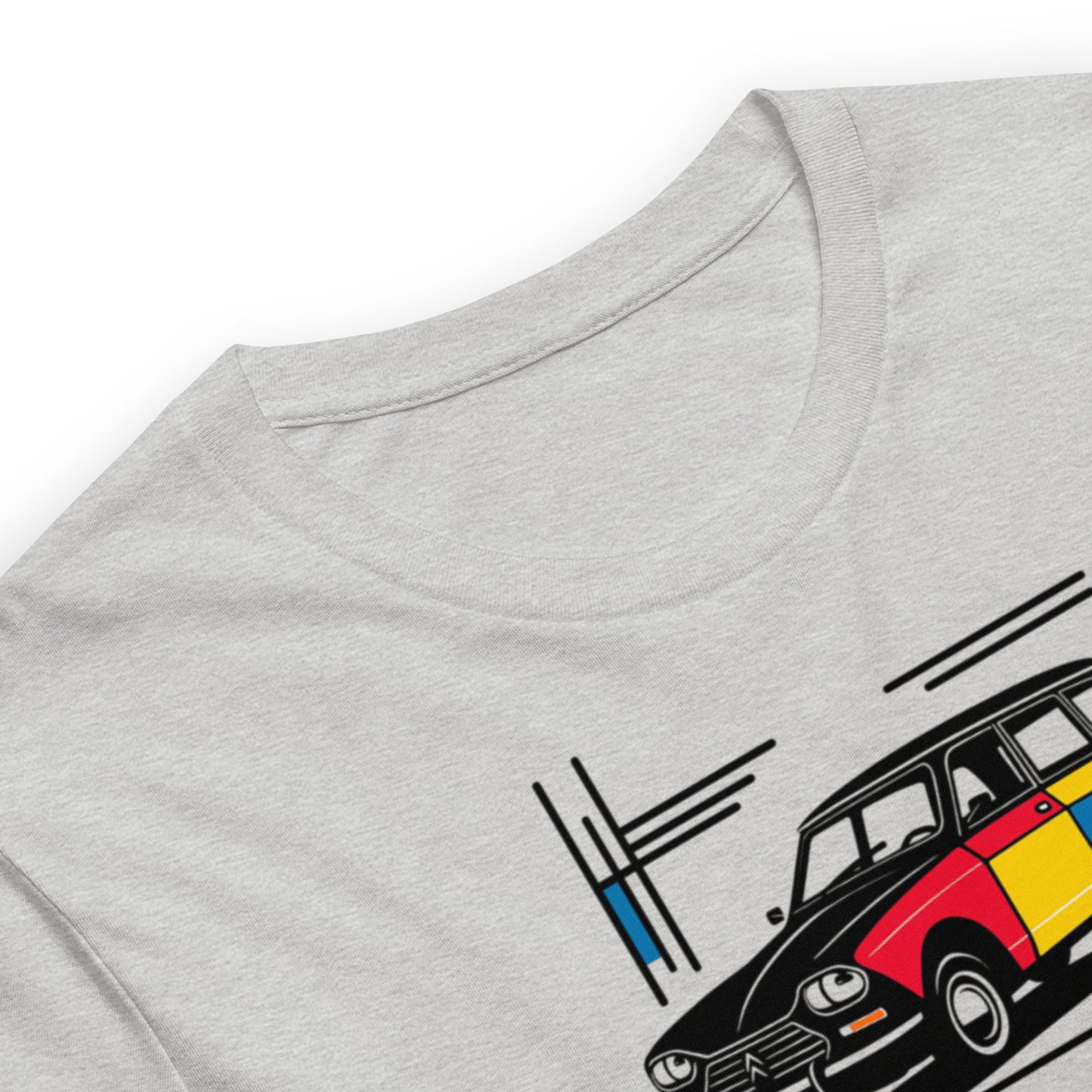 T-shirt « Collection Mondrian – Citroën Ami 6 Color Art »