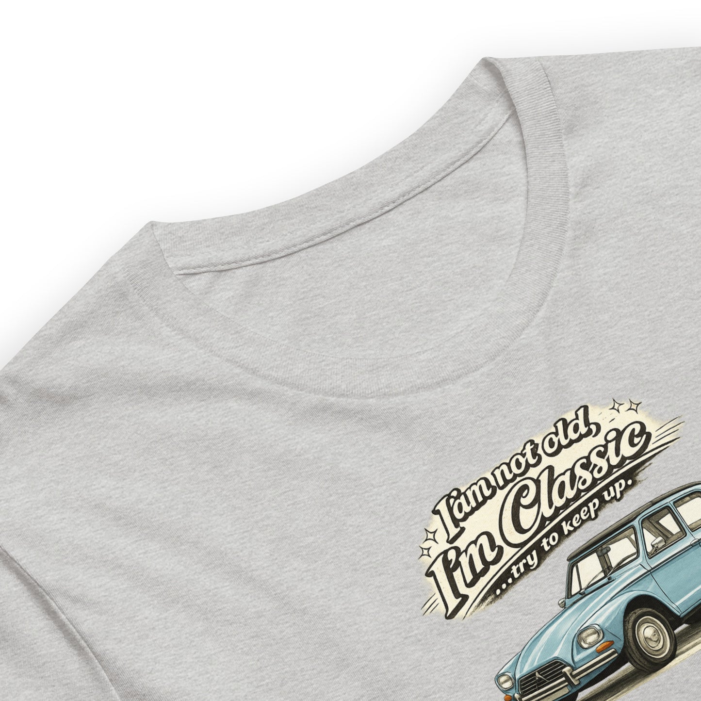Citroën Dyane Classic T-shirt – Vintage Car Illustration | Classic Collection
