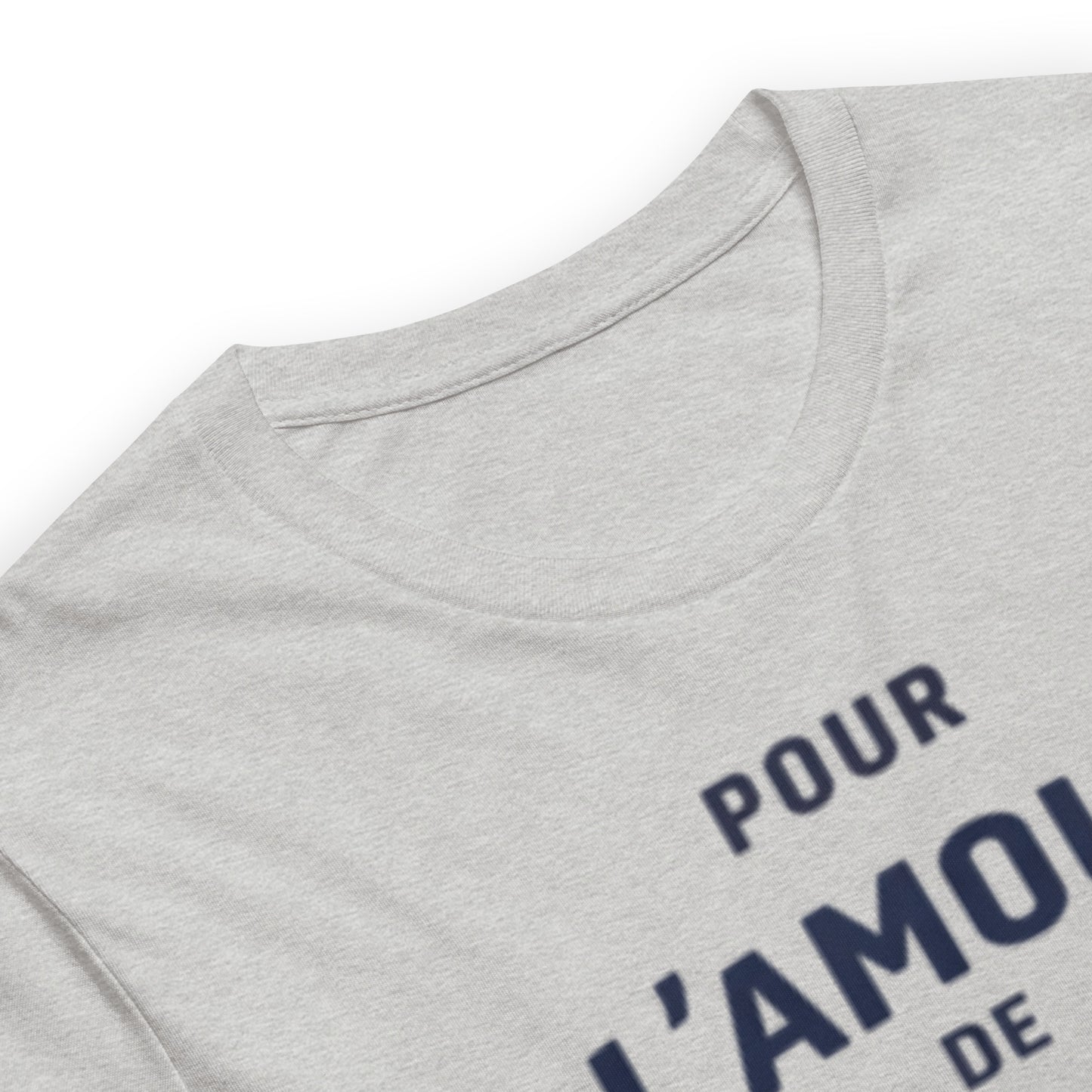 T-shirt Pour l’Amour de l’AMI6 – Design typographique Citroën AMI6 | Collection L’amour