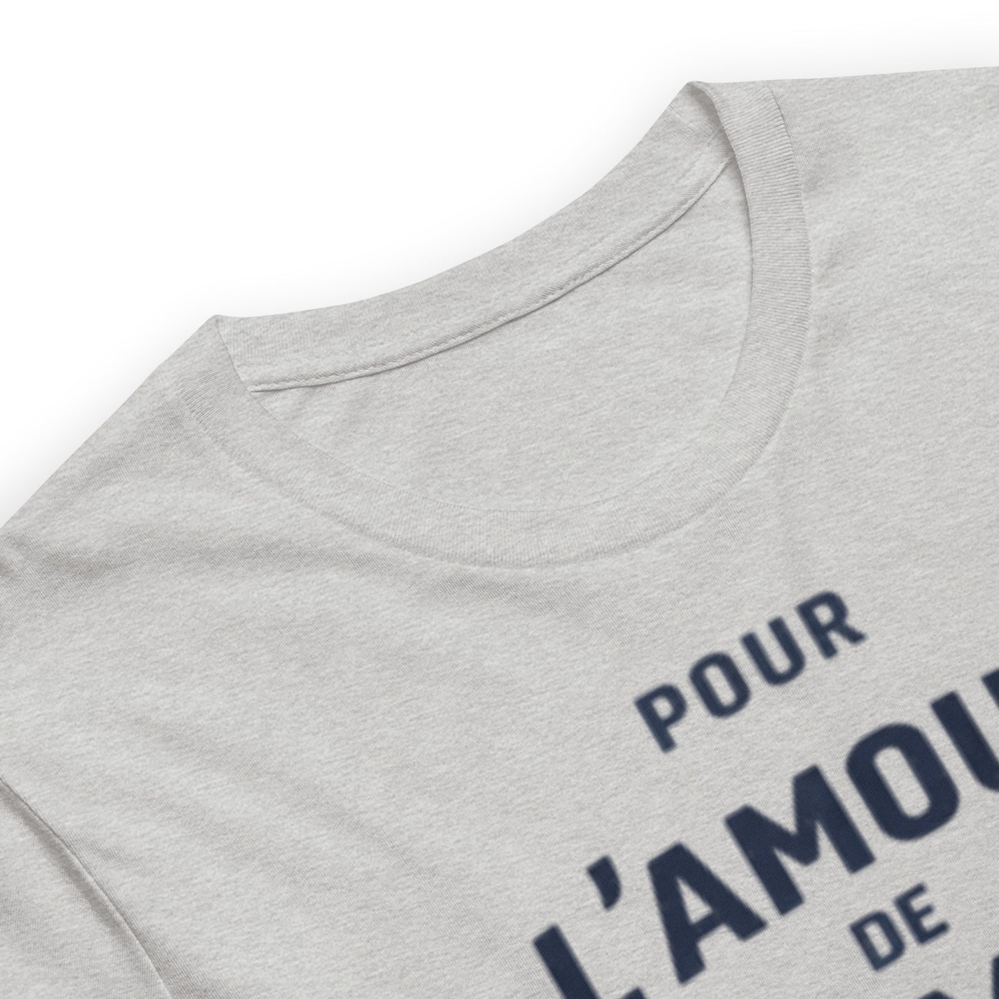 For the Love of the AMI8 T-shirt - Typographic Citroën AMI8 Design | L'amour Collection