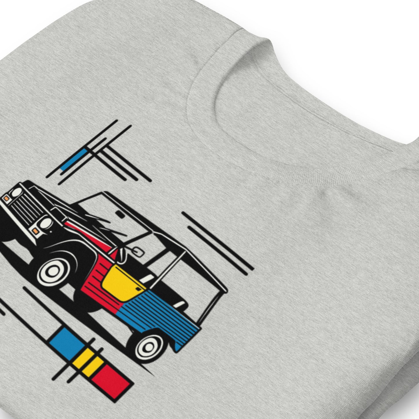 T-shirt “Mondriaan Collectie – Citroën Méhari Kleurenavontuur”