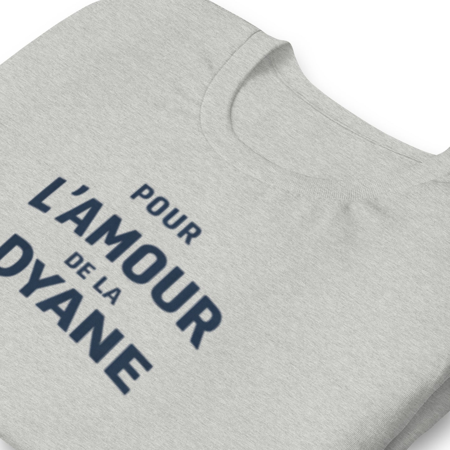 For the Love of the Dyane T-shirt – Typographic Citroën Dyane Design | L'amour Collection