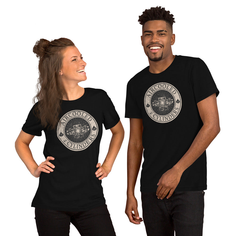 👕 Aircooled 2 Cylinders T-shirt – For lovers of air and courage