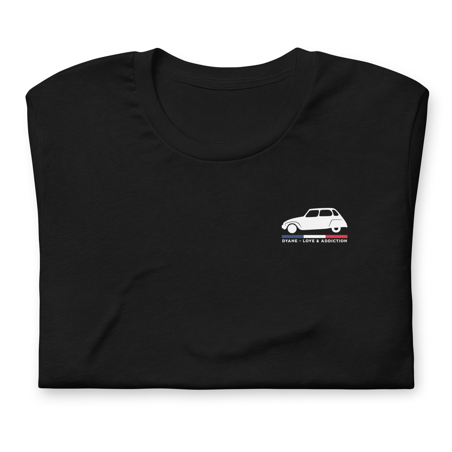 T-shirt « Dyane – Love & Addiction » | Ode à l'élégante Citroën classique