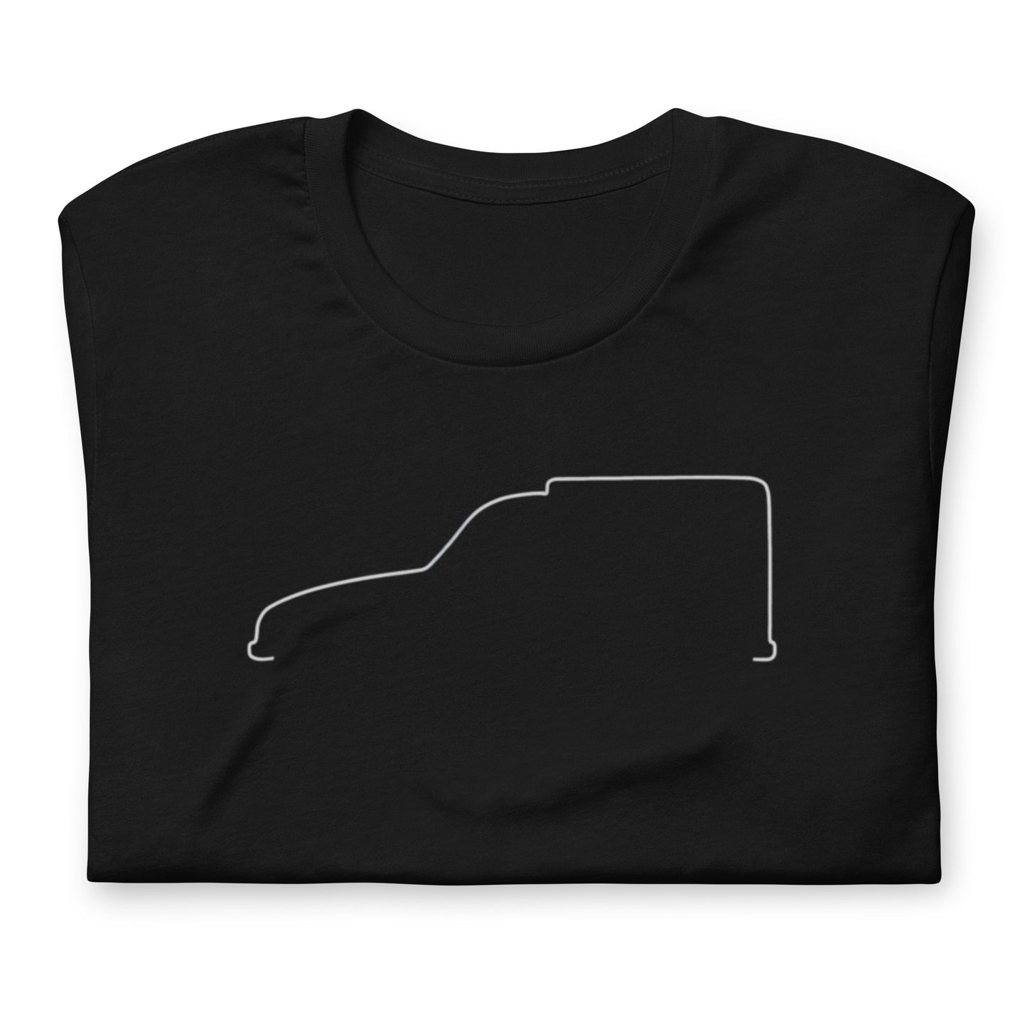 T-shirt "Silhouette Collection – Citroën Acadiane Line Art"