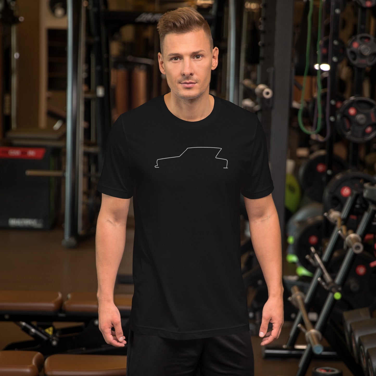 T-shirt « Silhouette Collection – Citroën Ami 6 Line Art »