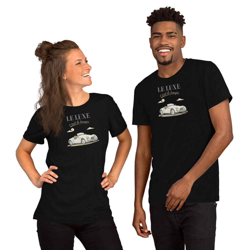 Le Luxe – Tijdloze elegantie met de Burton Sportscar op een unisex T-shirt