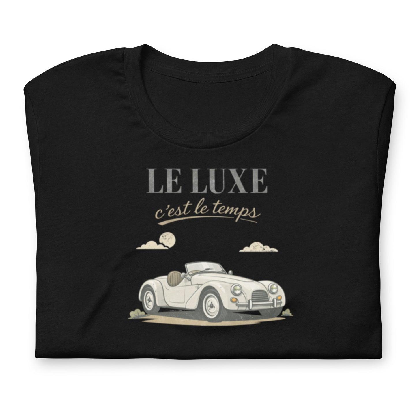 Le Luxe – Tijdloze elegantie met de Burton Sportscar op een unisex T-shirt