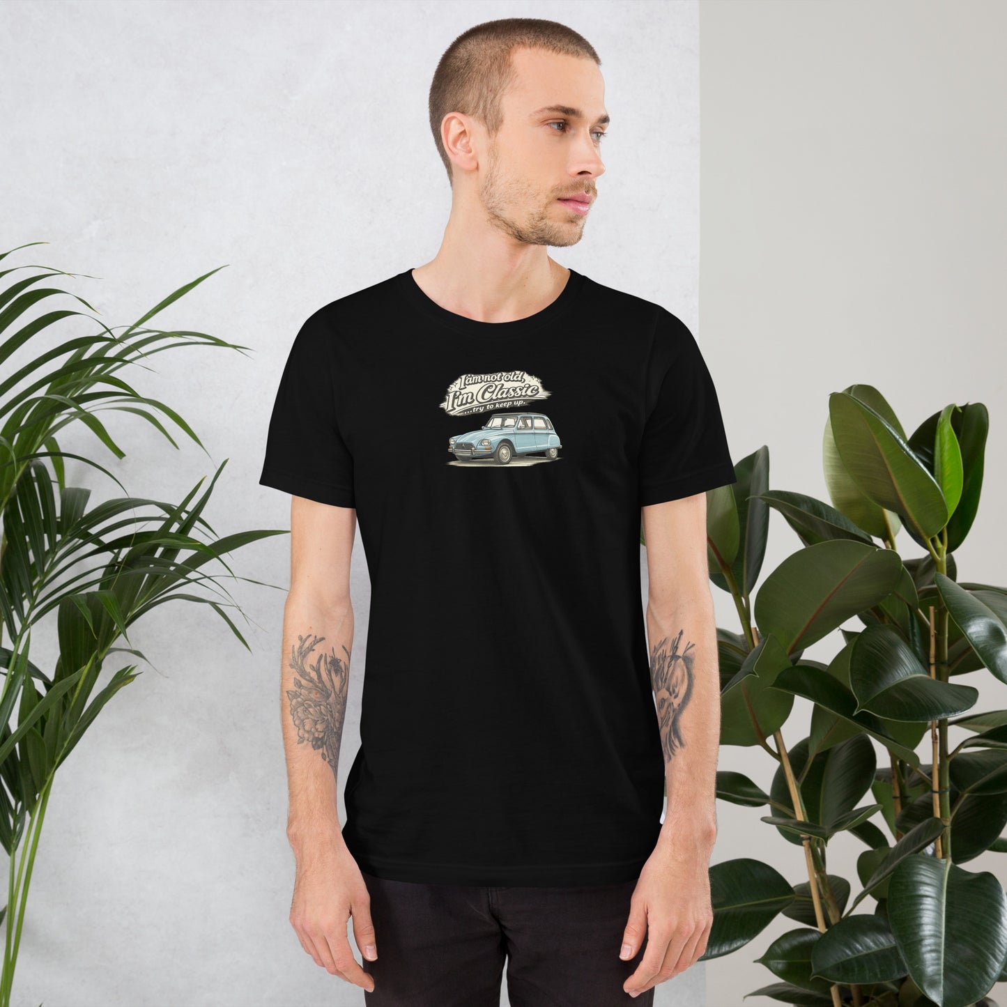 Citroën Dyane Classic T-shirt – Vintage Car Illustration | Classic Collection