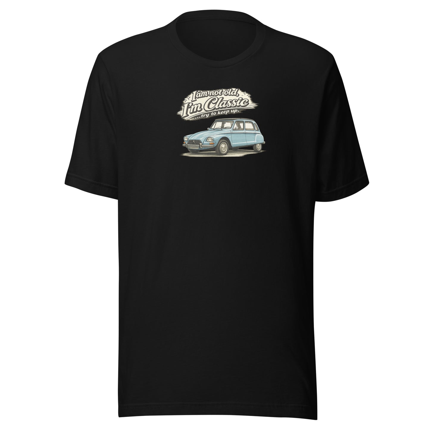 Citroën Dyane Classic T-shirt – Vintage Car Illustration | Classic Collection