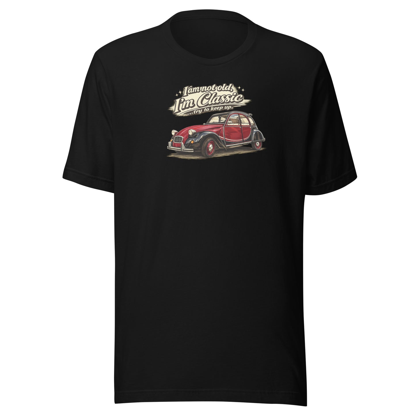 T-shirt Citroën 2CV Charleston – Illustration de voiture vintage | Collection Classique