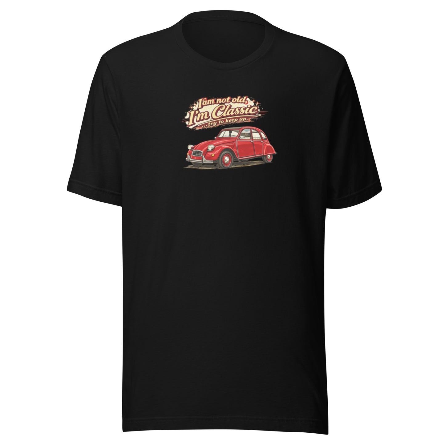 Citroën 2CV Classic T-shirt – Retro Car Illustration | Classic Collection