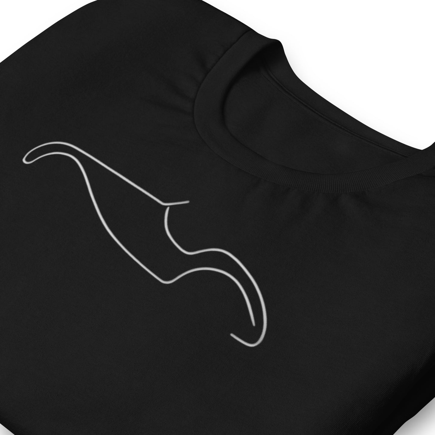 T-shirt “Silhouette Collectie – Burton Sportscar Lijnkunst”