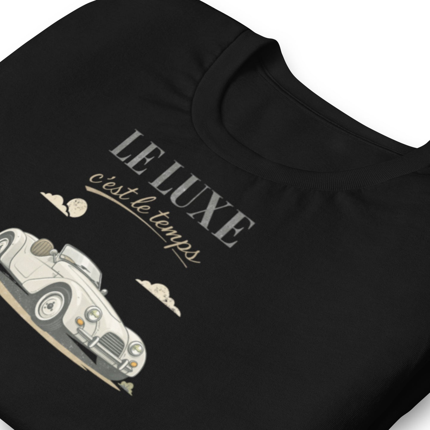 Le Luxe – Tijdloze elegantie met de Burton Sportscar op een unisex T-shirt