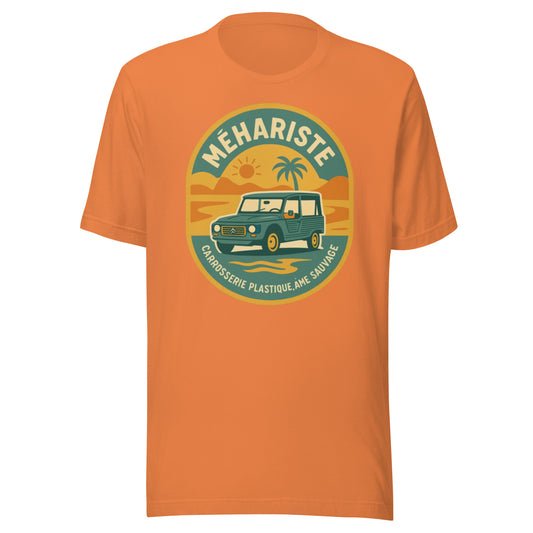 🌴 T-shirt “Méhariste – Carrosserie Plastique, Âme Sauvage”