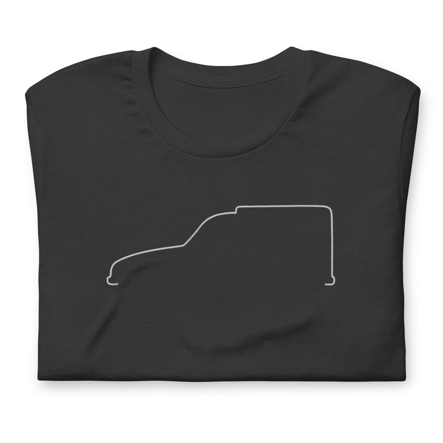 T-shirt "Silhouette Collection – Citroën Acadiane Line Art"