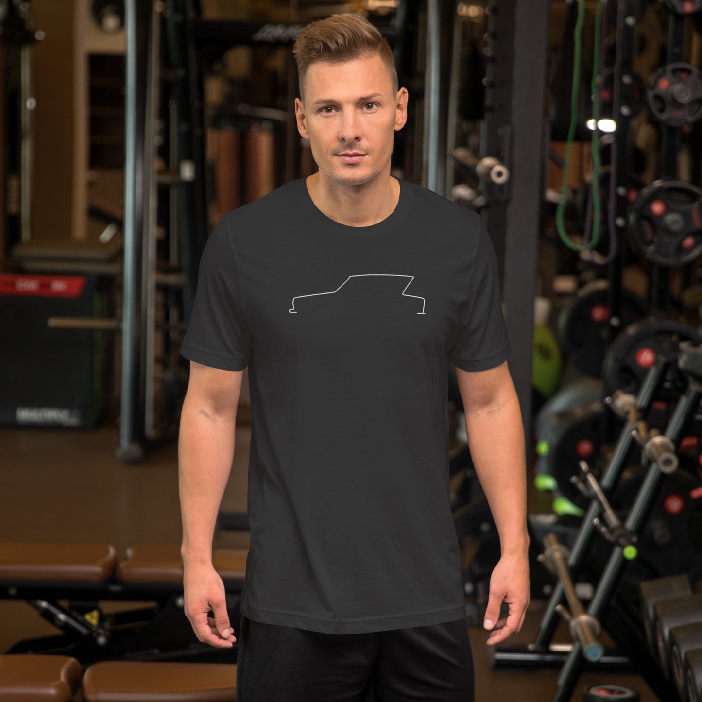 T-shirt « Silhouette Collection – Citroën Ami 6 Line Art »