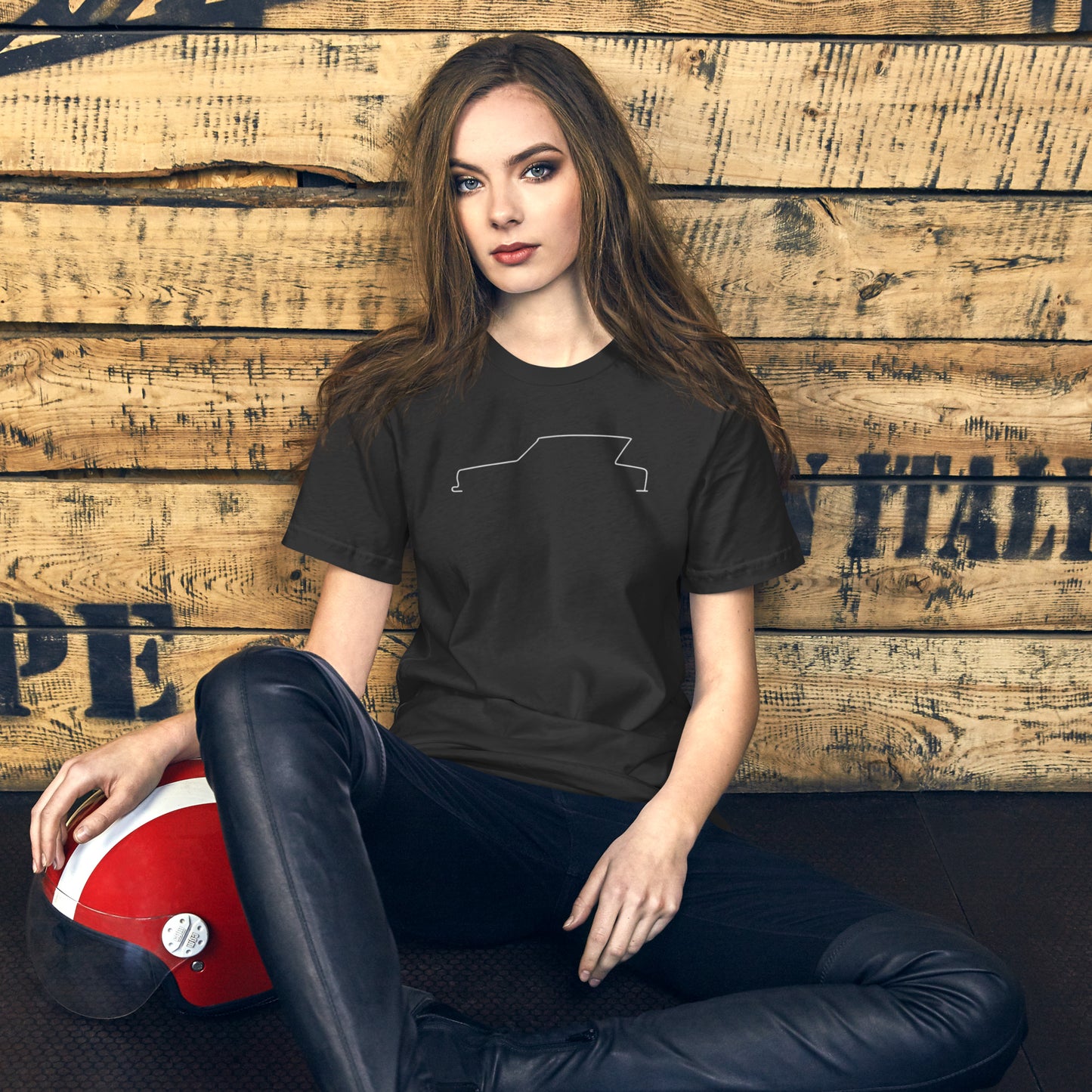 T-shirt « Silhouette Collection – Citroën Ami 6 Line Art »