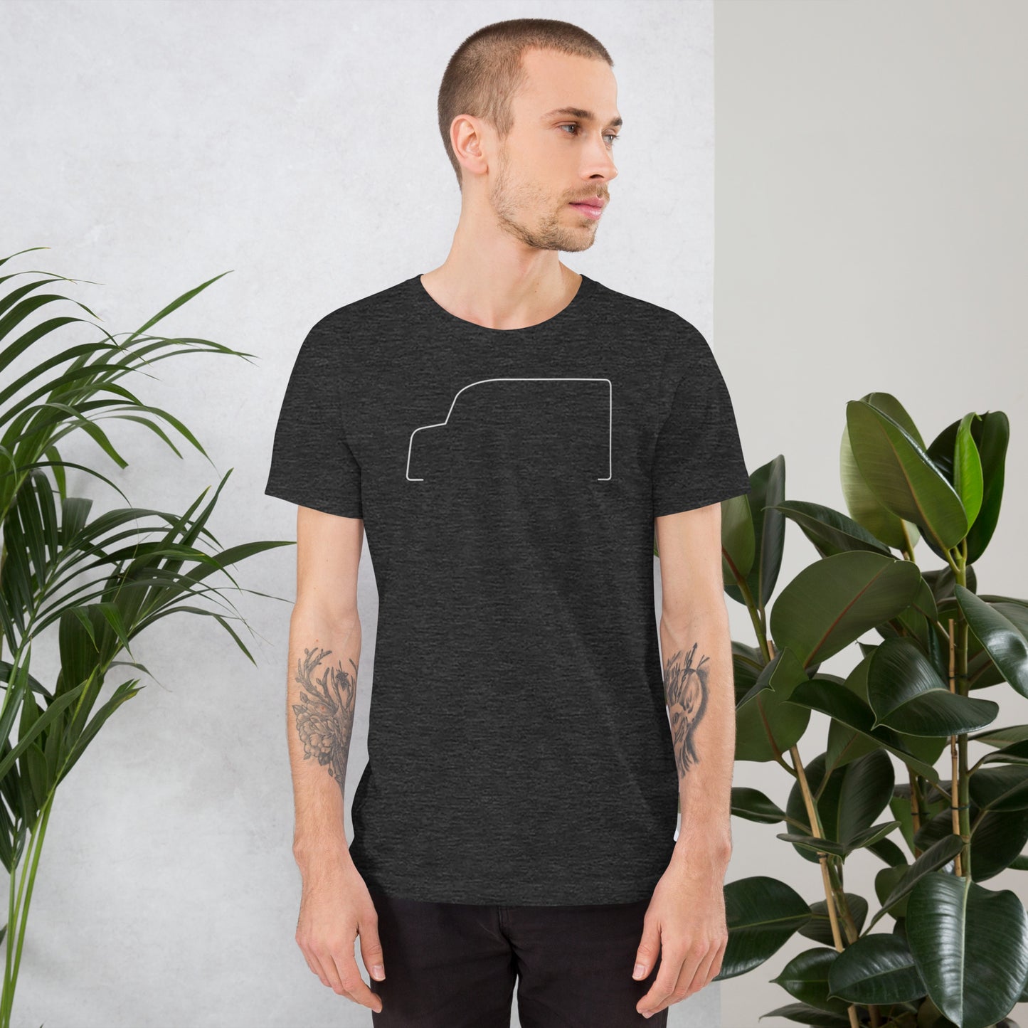 T-shirt "Silhouette Collection – Citroën HY Line Art"