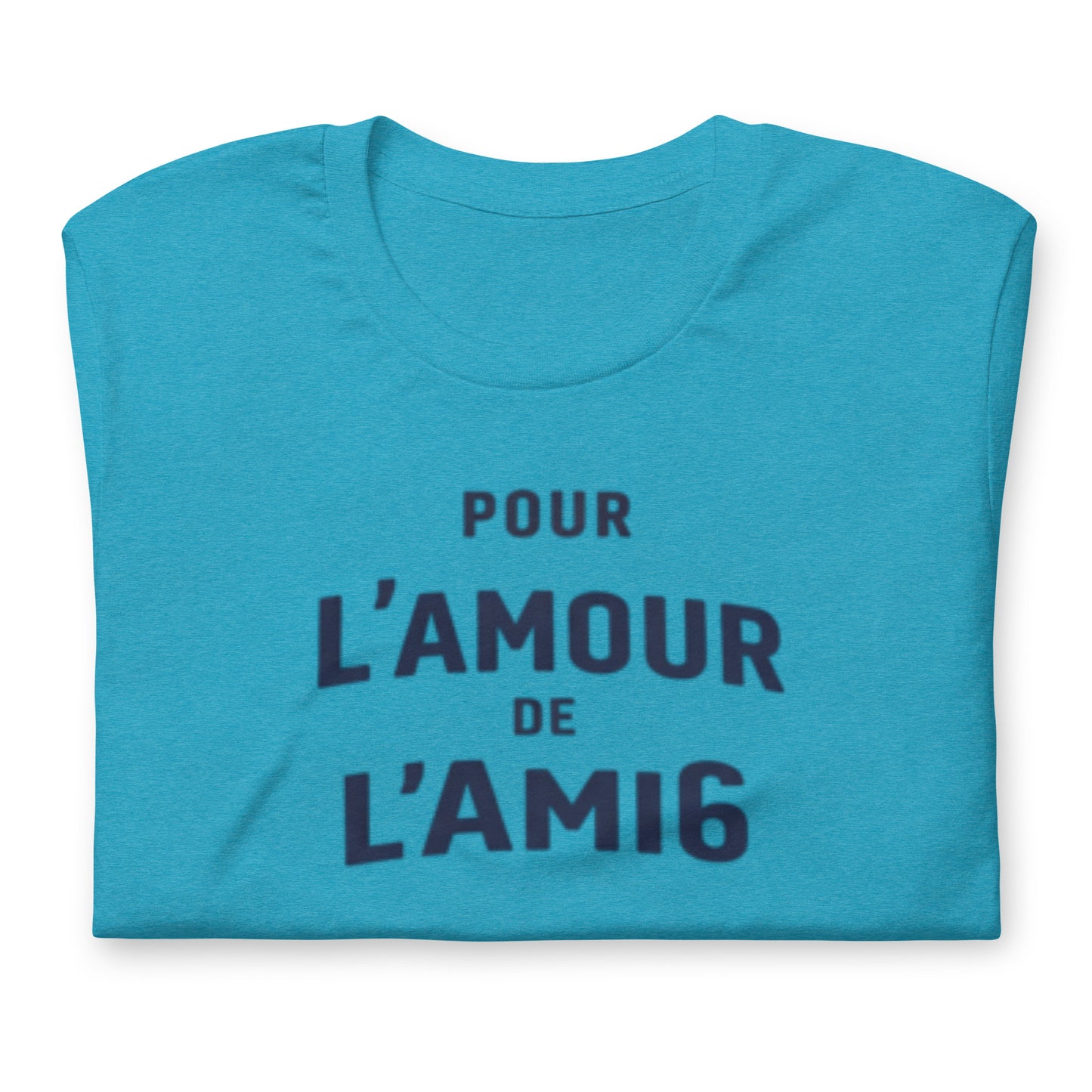 T-shirt Pour l’Amour de l’AMI6 – Design typographique Citroën AMI6 | Collection L’amour