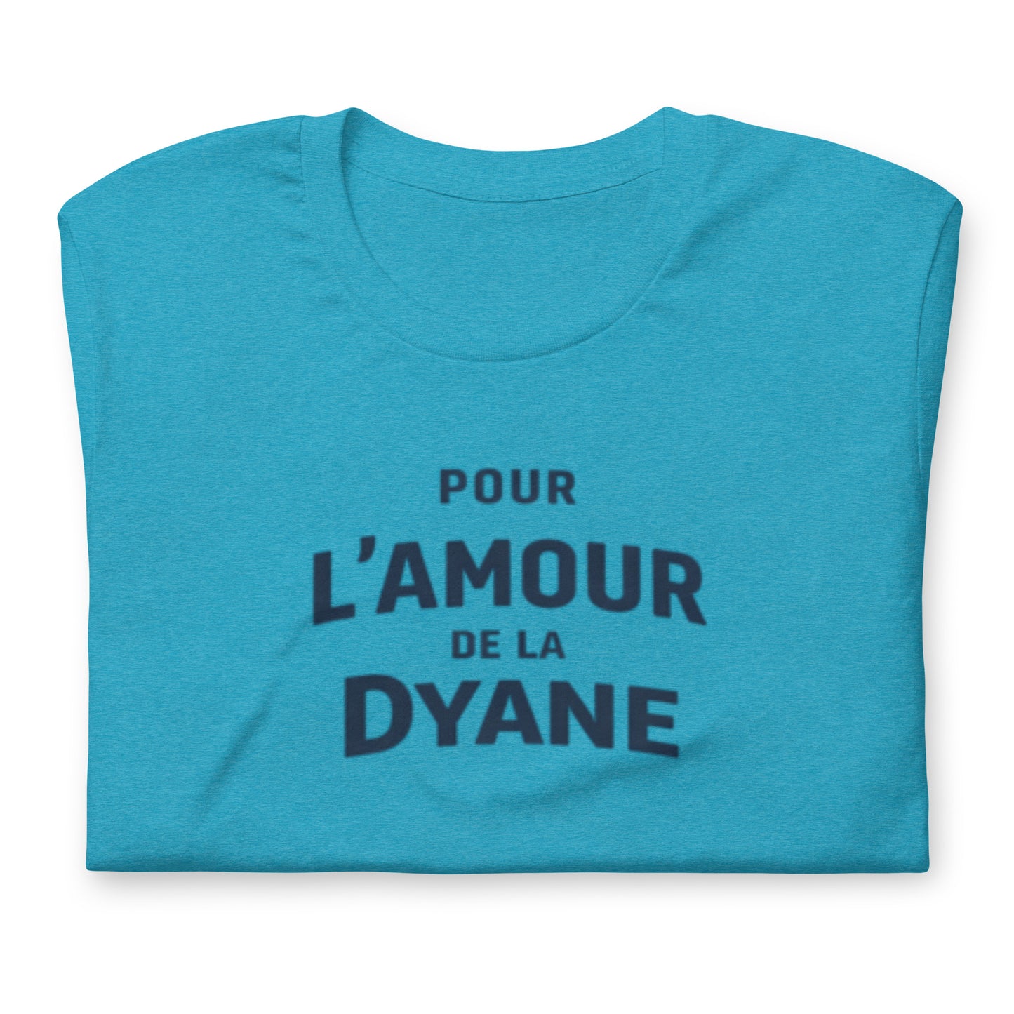 For the Love of the Dyane T-shirt – Typographic Citroën Dyane Design | L'amour Collection