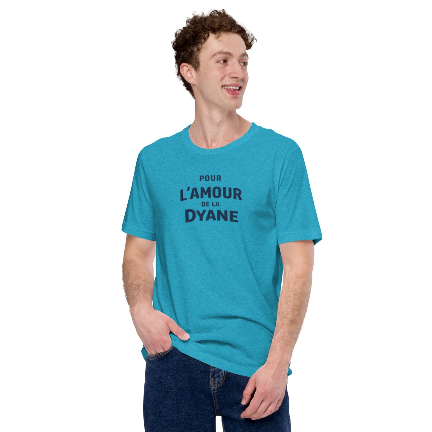 For the Love of the Dyane T-shirt – Typographic Citroën Dyane Design | L'amour Collection