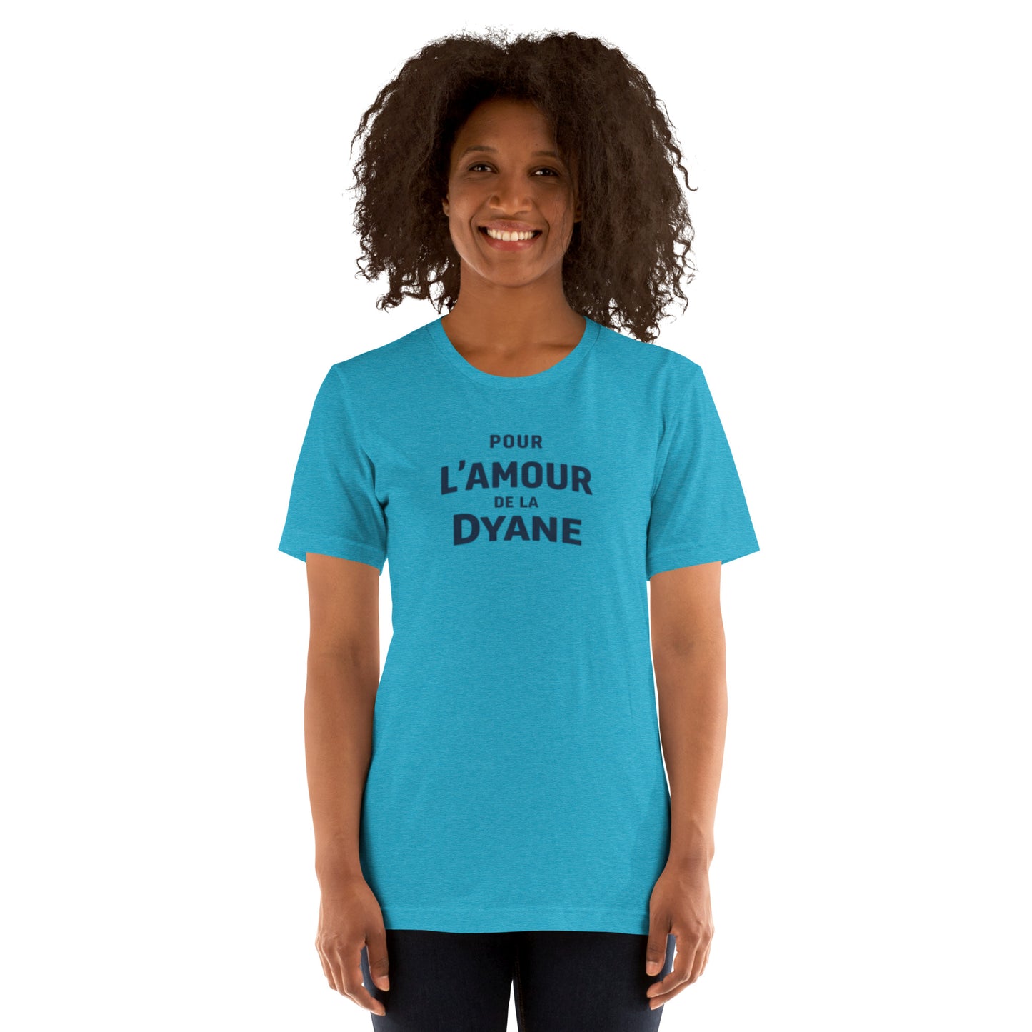 For the Love of the Dyane T-shirt – Typographic Citroën Dyane Design | L'amour Collection