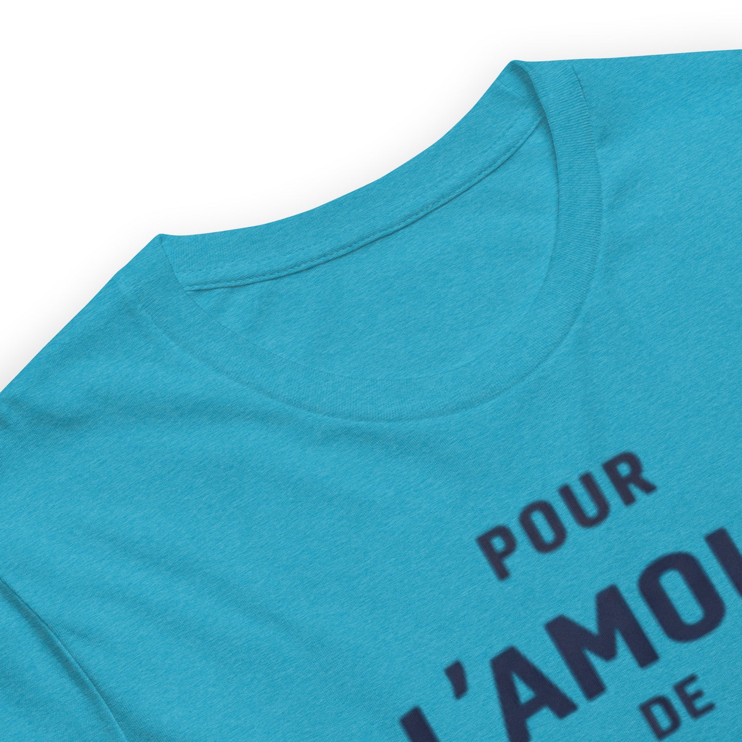 T-shirt Pour l’Amour de l’AMI6 – Design typographique Citroën AMI6 | Collection L’amour