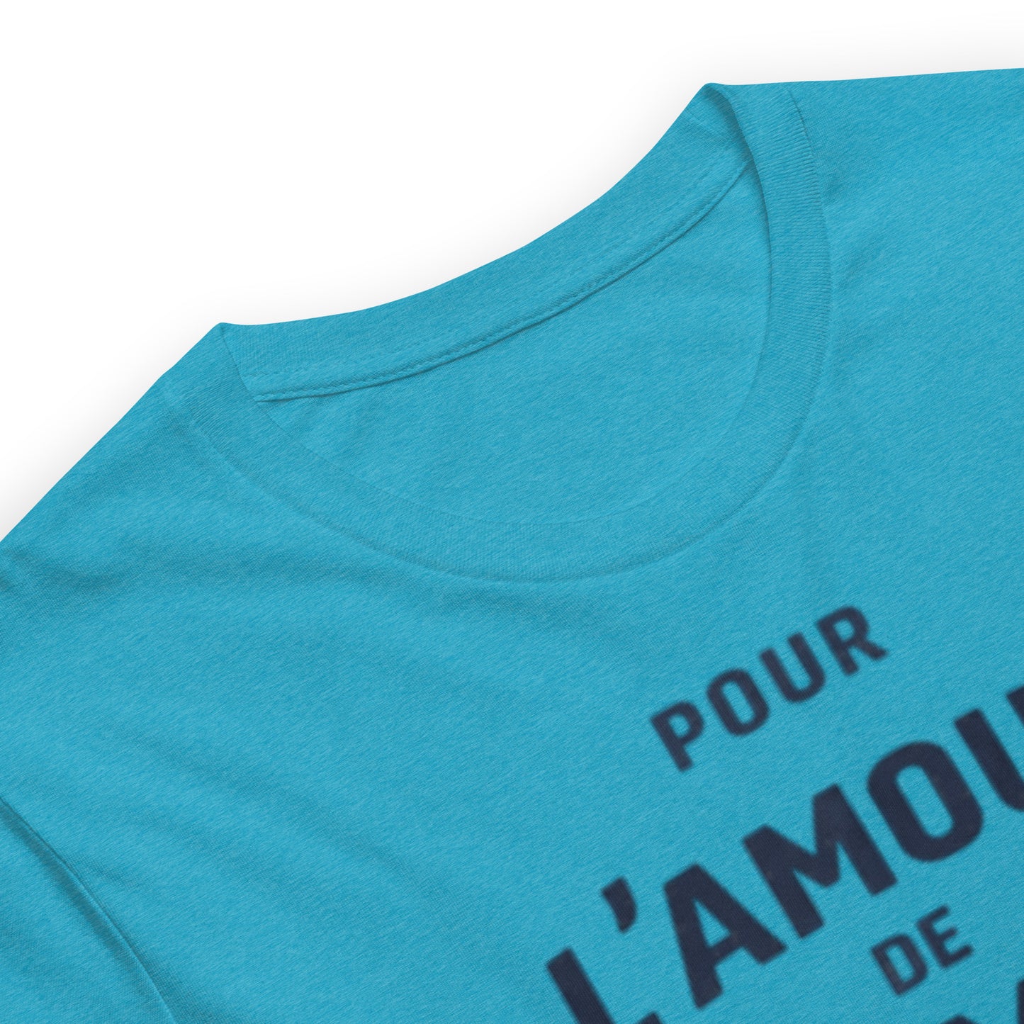 For the Love of the AMI8 T-shirt - Typographic Citroën AMI8 Design | L'amour Collection