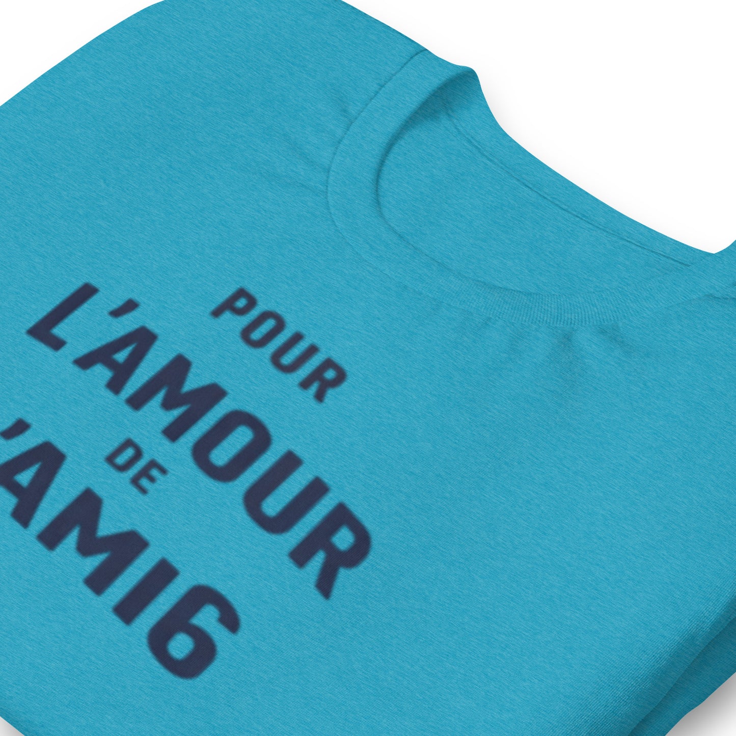 T-shirt Pour l’Amour de l’AMI6 – Design typographique Citroën AMI6 | Collection L’amour