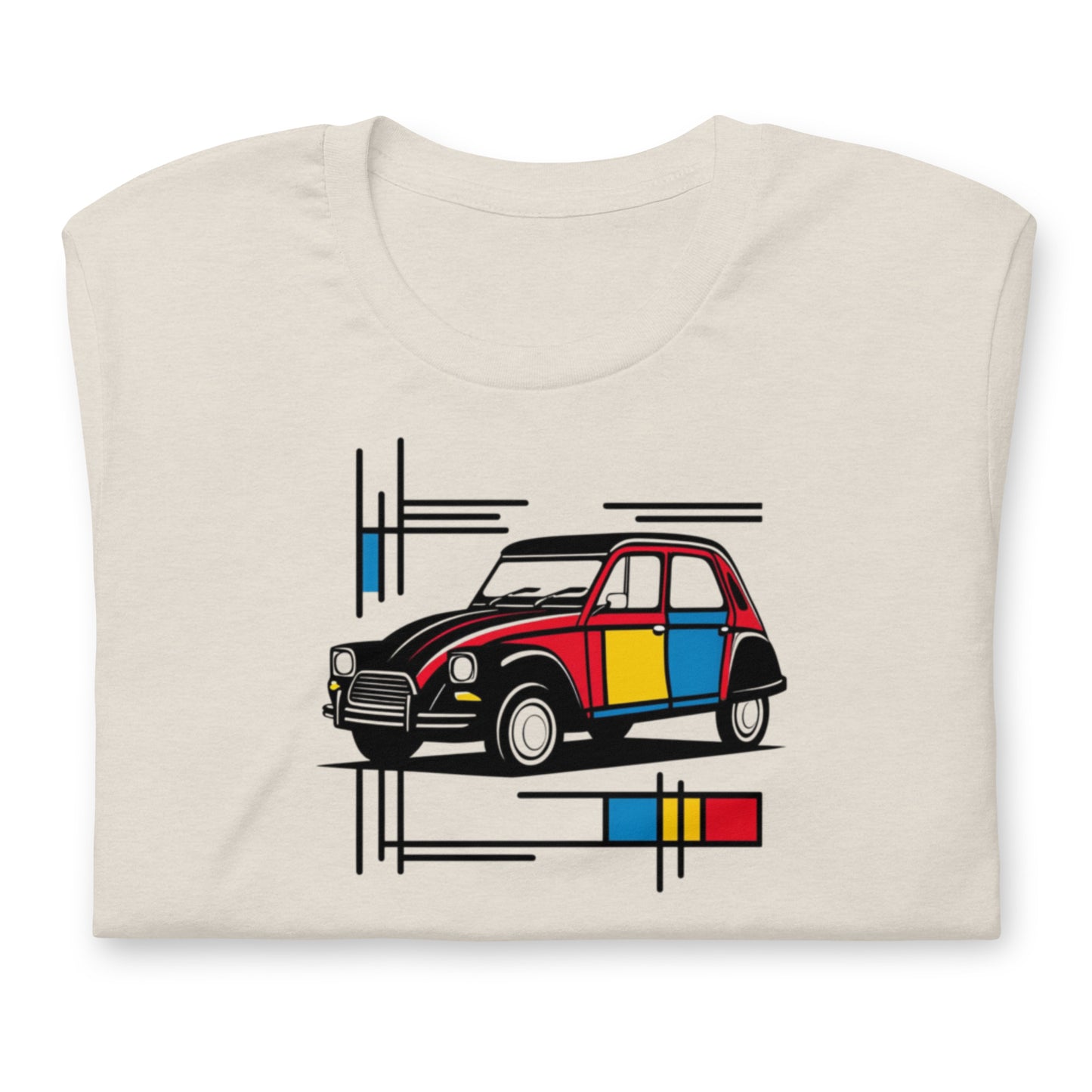 T-shirt "Collection Mondriaan – Citroën Dyane Color Classic"