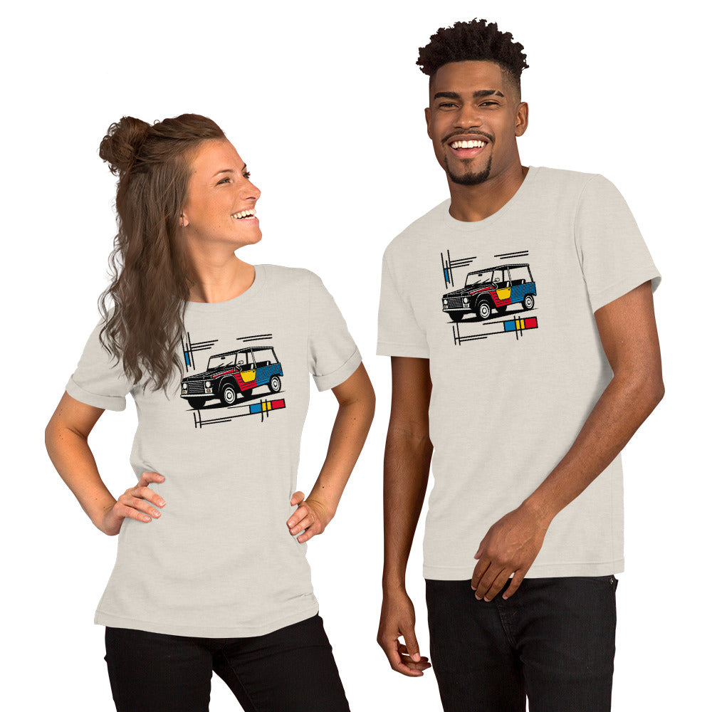 T-shirt “Mondriaan Collectie – Citroën Méhari Kleurenavontuur”