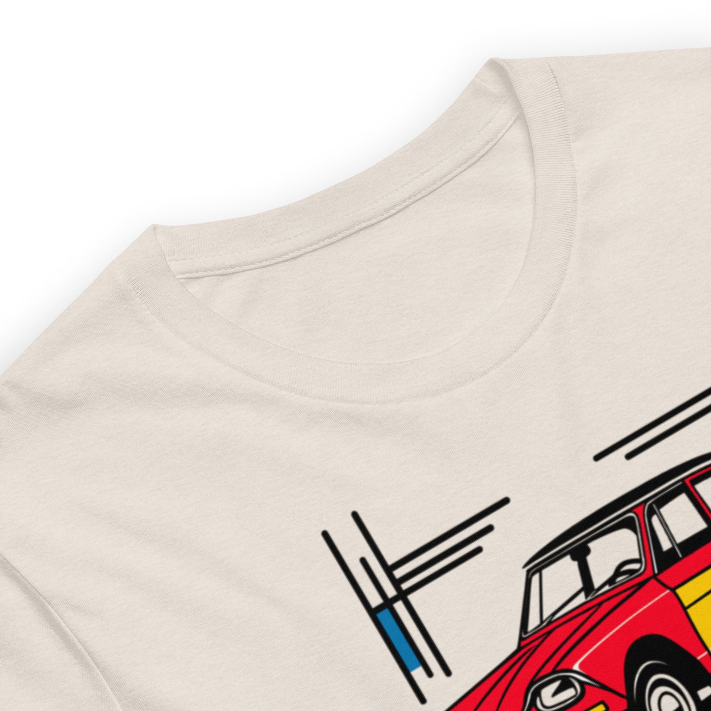 T-shirt "Collection Mondriaan – Citroën Ami 6 Couleurs Classiques"