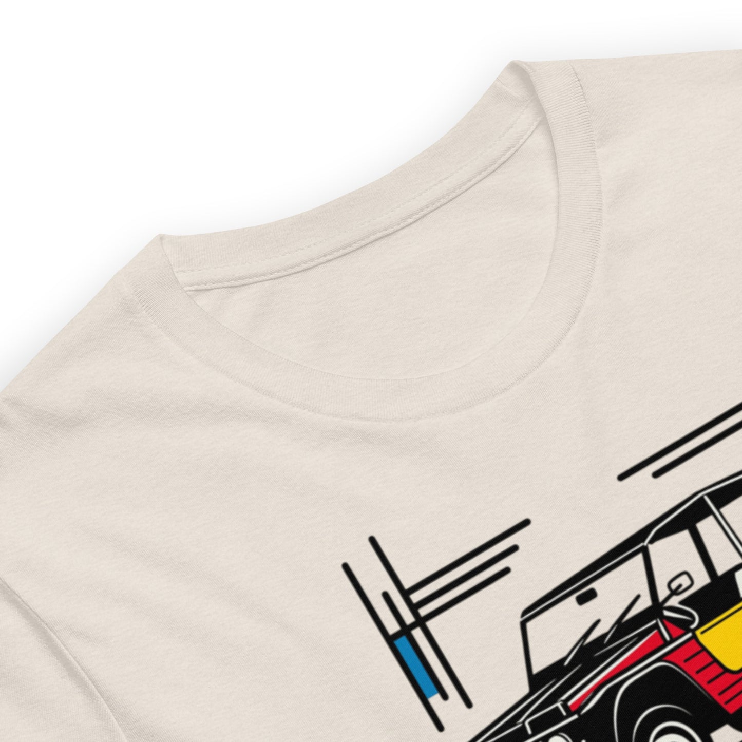 T-shirt “Mondriaan Collectie – Citroën Méhari Kleurenavontuur”