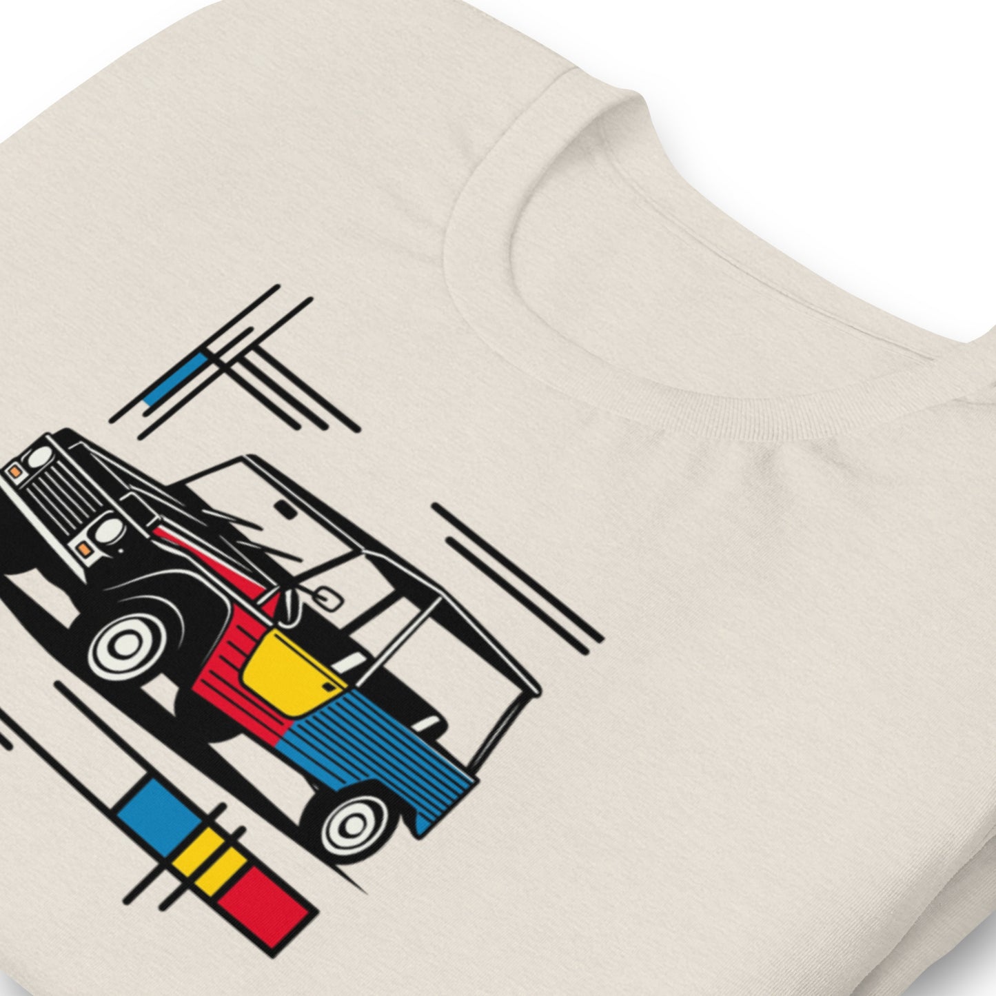 T-shirt “Mondriaan Collectie – Citroën Méhari Kleurenavontuur”