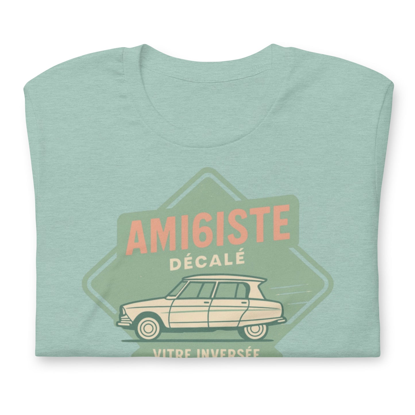 👕 T-shirt « Ami6iste Décalé » – Pour l’esprit libre avec losange inversé !
