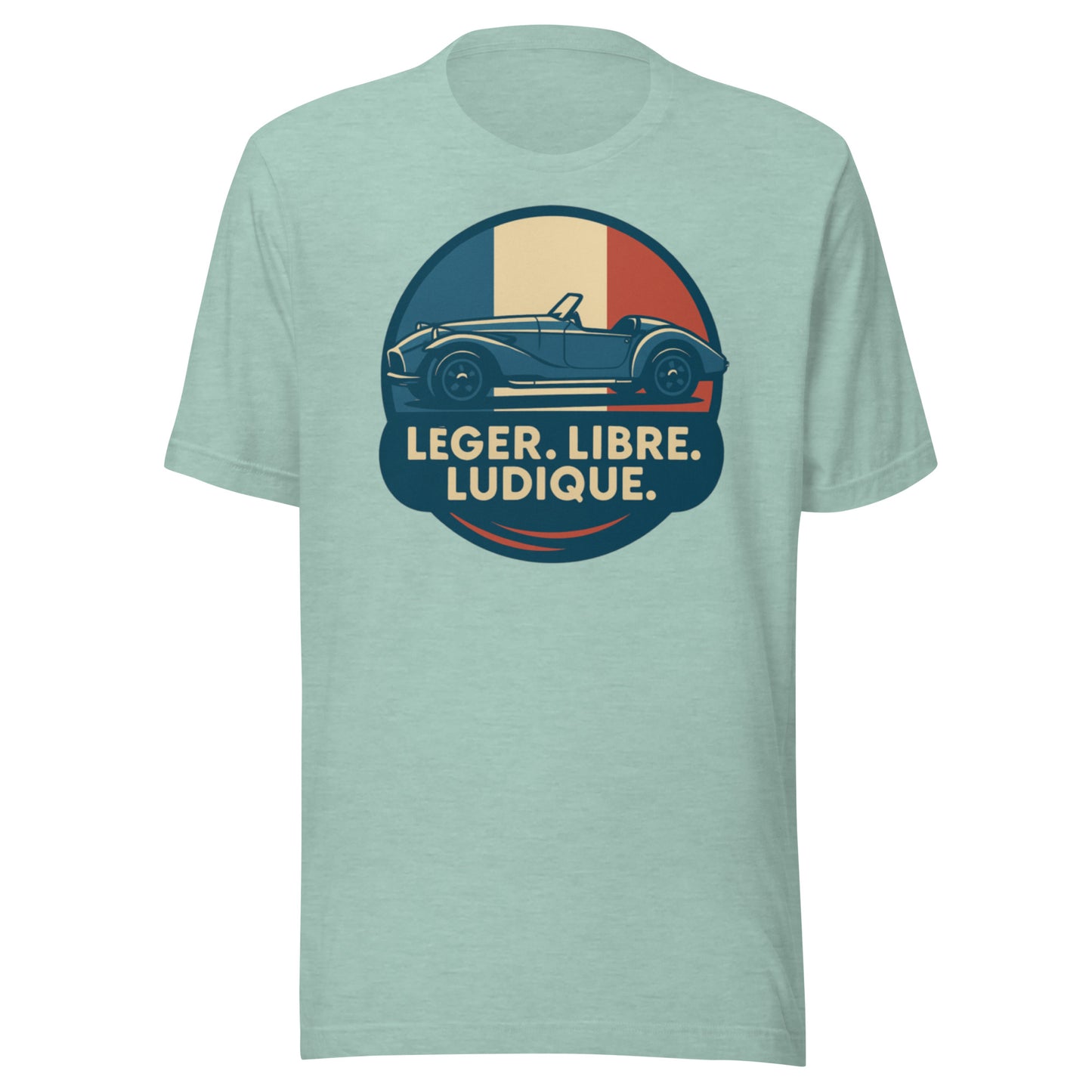 👕 Léger. Libre. Ludique. – T-shirt met Burton Sportscar design