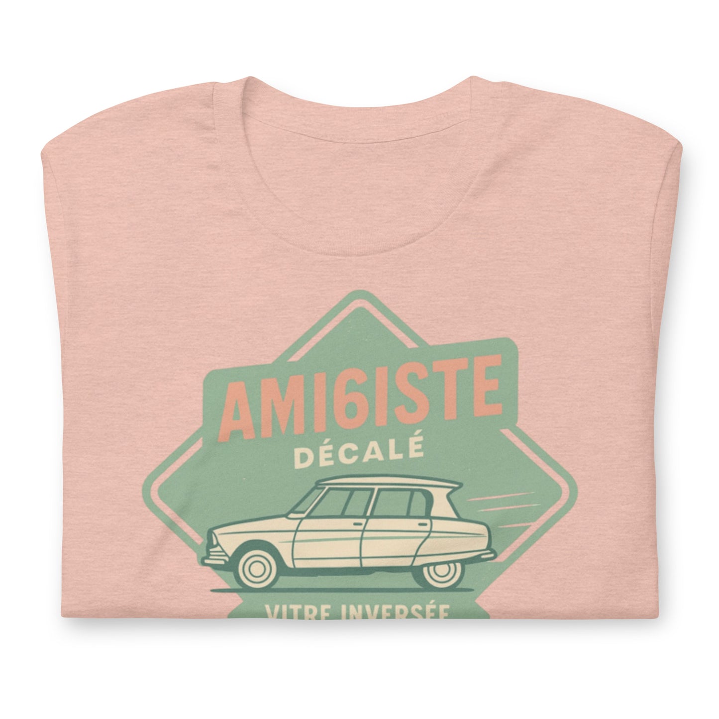 👕 T-shirt « Ami6iste Décalé » – Pour l’esprit libre avec losange inversé !