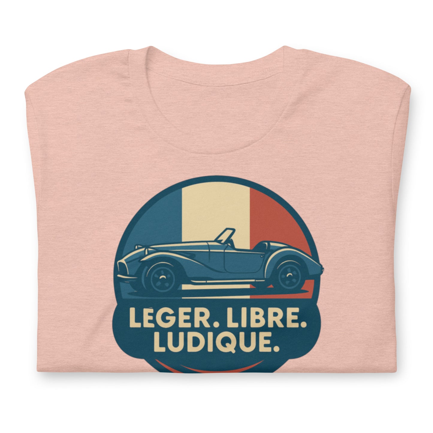 👕 Léger. Libre. Ludique. – T-shirt met Burton Sportscar design