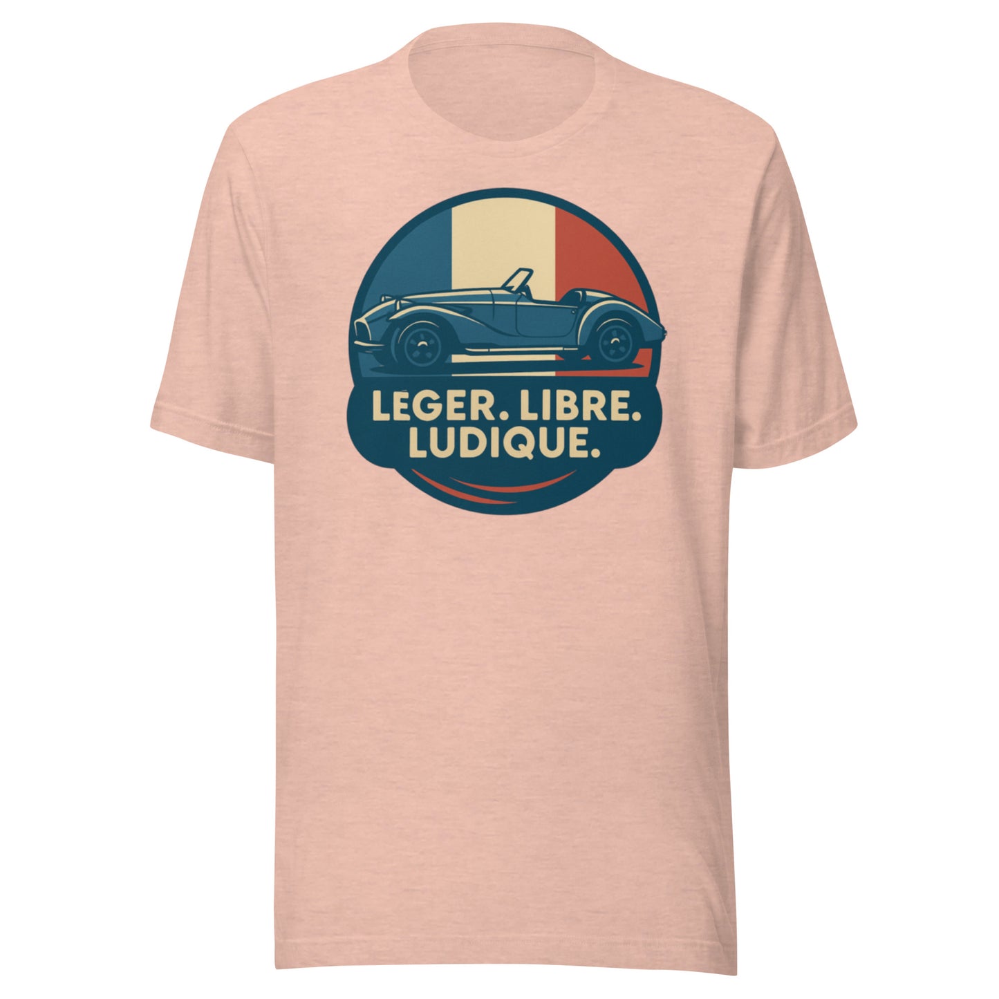 👕 Léger. Libre. Ludique. – T-shirt met Burton Sportscar design