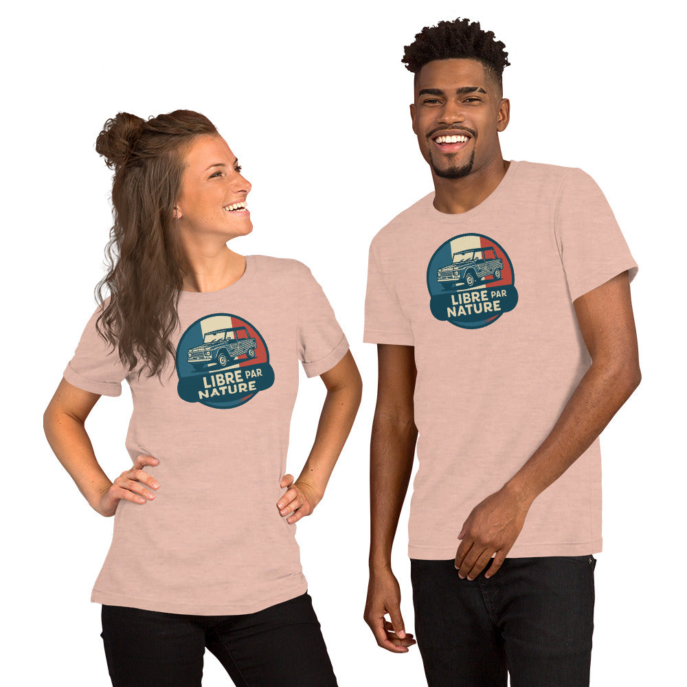 🚙 T-shirt “Libre par Nature” – Citroën Méhari: Freedom on Cotton!