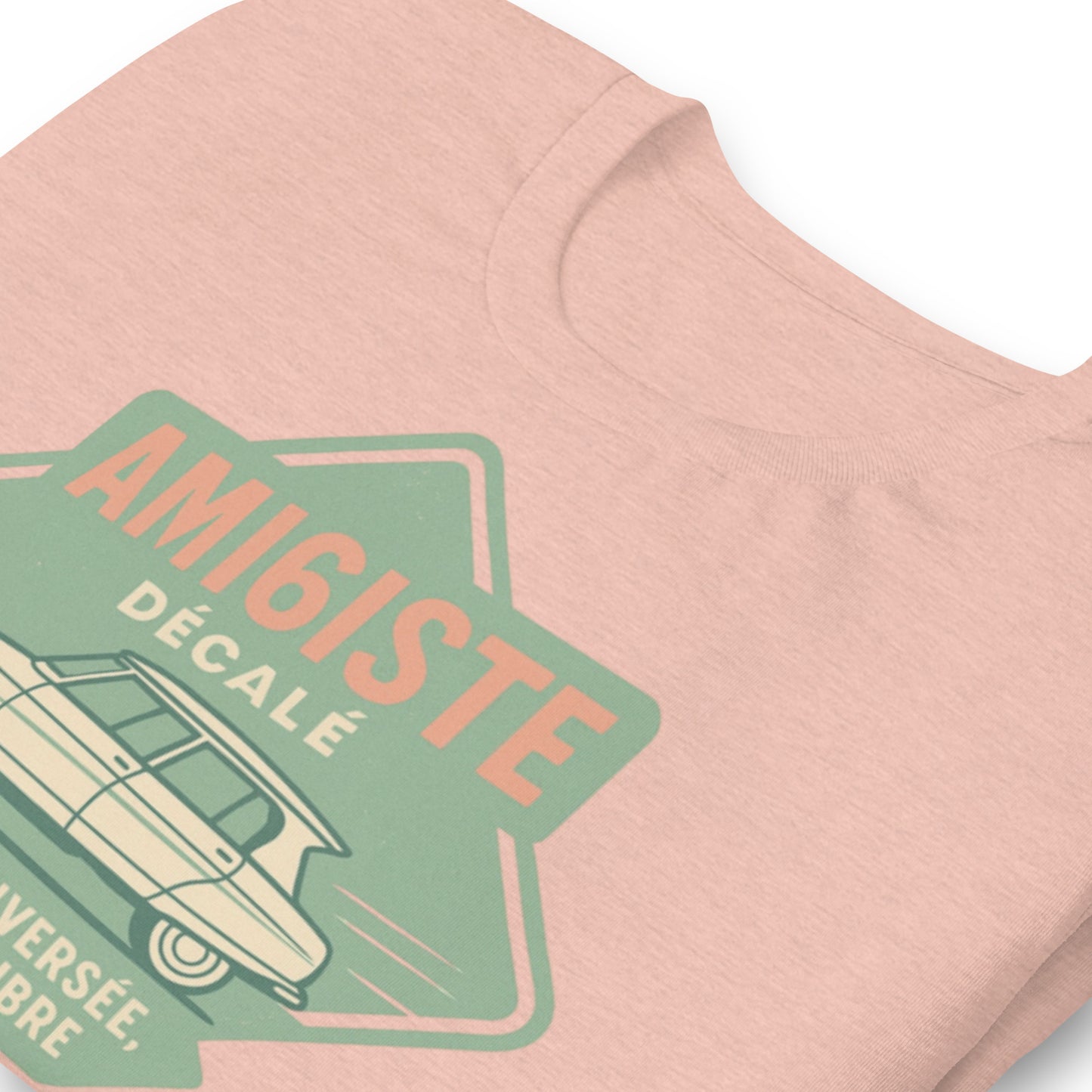 👕 T-shirt « Ami6iste Décalé » – Pour l’esprit libre avec losange inversé !