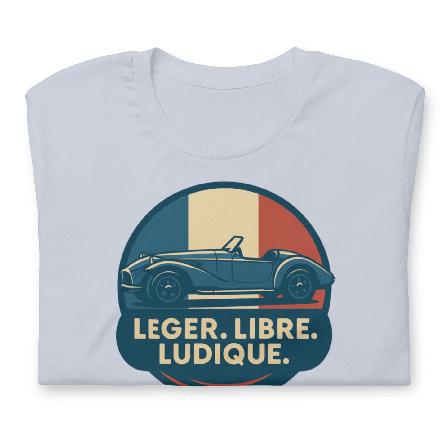 👕 Léger. Libre. Ludique. – T-shirt met Burton Sportscar design